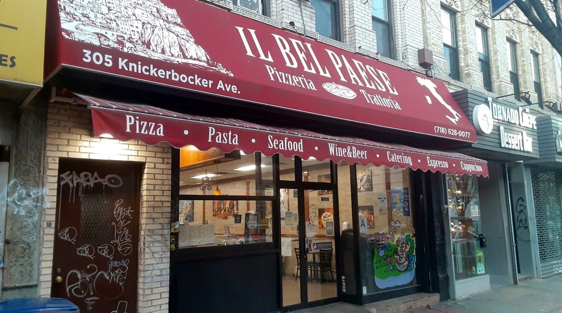 Il Bel Paese: the beautiful country on Knickerbocker