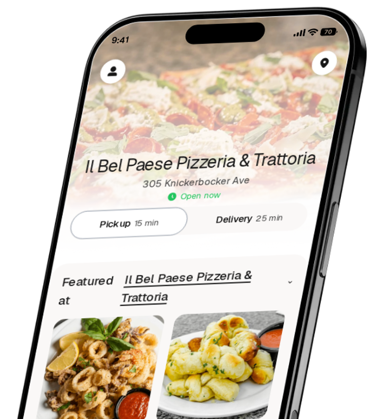 Il Bel Paese Pizzeria & Trattoria app preview