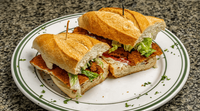 Chicken Cutlet Hero.