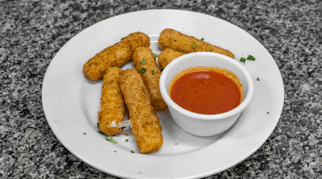 Mozzarella Sticks (1/2 Doz.).