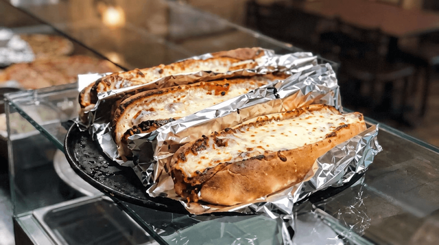 Chicken Parmigiana Hero.