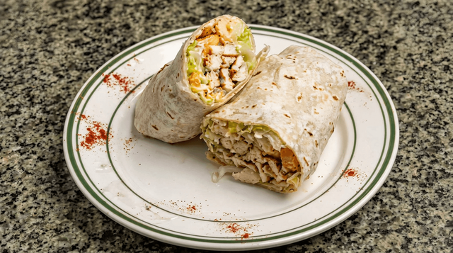 Chicken Caesar Wrap.
