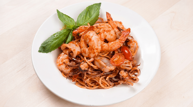 Shrimp Fra Diavolo.