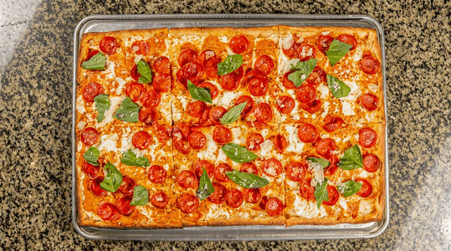 Vodka Pepperoni Grandma Pizza (18").