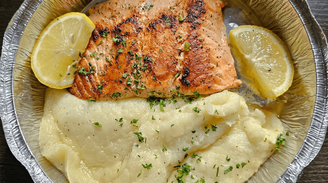 Baked Salmon.