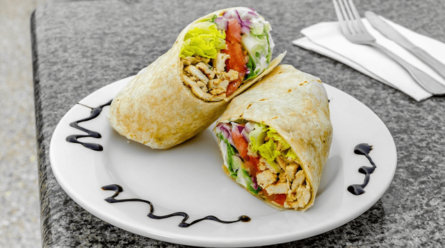 Grilled Chicken Wrap.