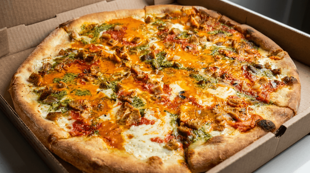 Tri-Color Pizza (18").