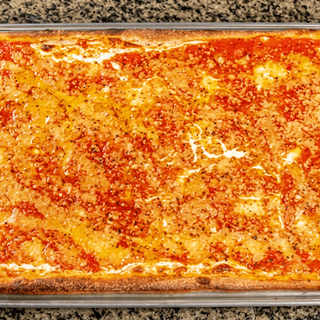 Upside Down Sicilian Pizza (18")
